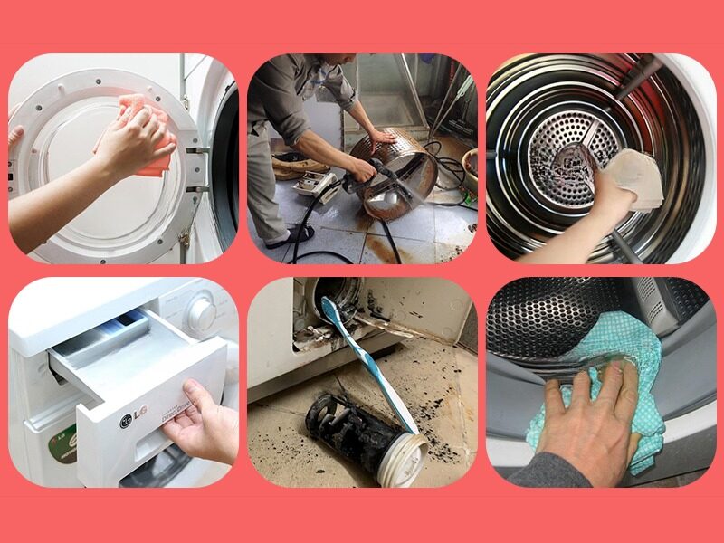 Bảo trì bảo dưỡng máy giặt