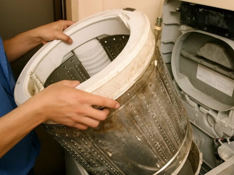 Hướng dẫn tự vệ sinh máy giặt tại nhà đơn giản