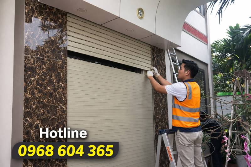 dịch vụ sửa cửa cuốn hà nội tại nhà