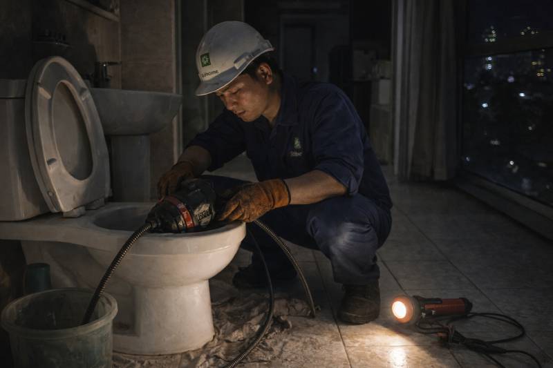 Dịch vụ thông tắc bồn cầu hà nội uy tín
