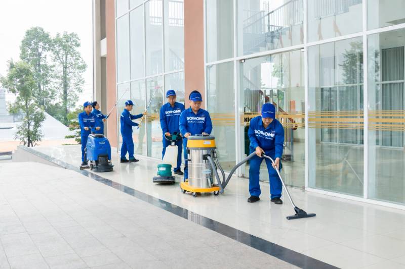 Dịch vụ vệ sinh công nghiệp 4 Dịch vụ vệ sinh công nghiệp chuyên nghiệp