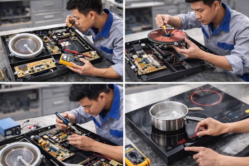 sửa bếp từ tại nhà hà nội uy tín