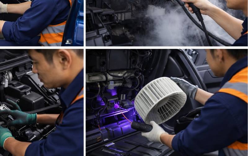 Sửa chữa điều hòa ô tô 3 sửa chữa điều hòa ô tô hà nội