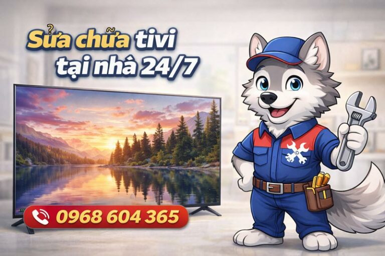 Dịch vụ sửa tivi tại nhà Hà Nội nhanh chóng, bảo hành rõ ràng