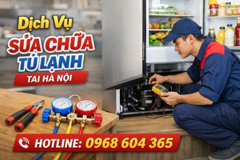 Sửa tủ lạnh uy tín tại Hà Nội - có mặt nhanh, sửa tận nhà
