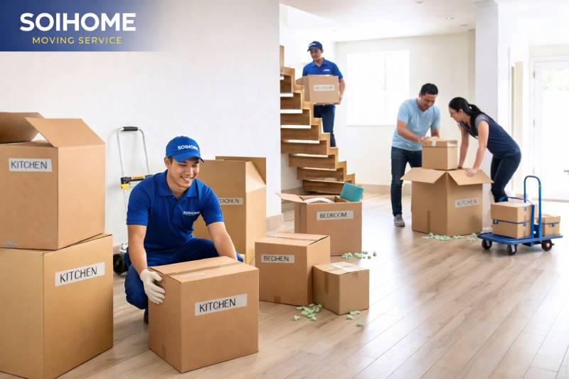 vận chuyển nhà trọn gói giá rẻ