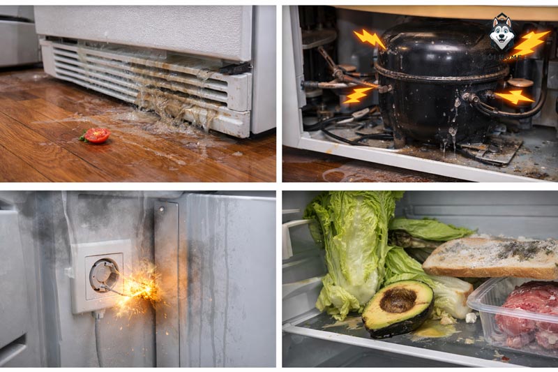 cach sua tu lanh bi chay nuoc 03