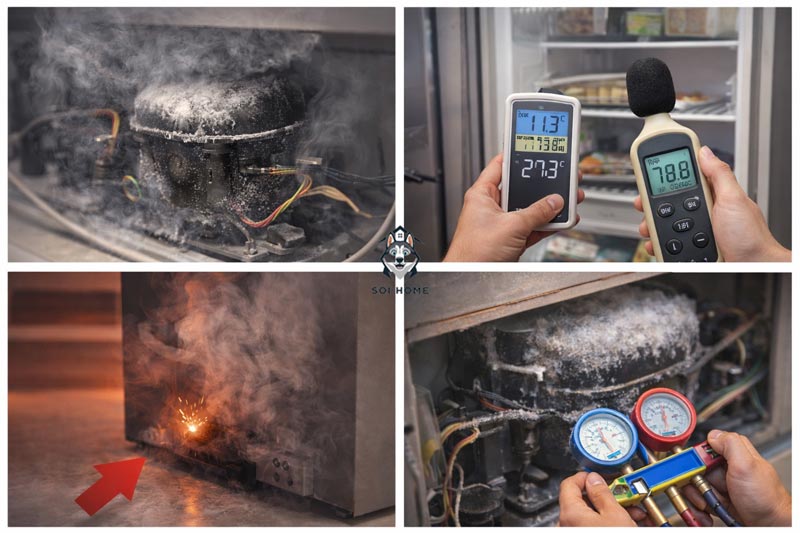 4 Bước sửa tủ lạnh không đông đá tại nhà chuẩn 3 cach sua tu lanh khong dong da 03