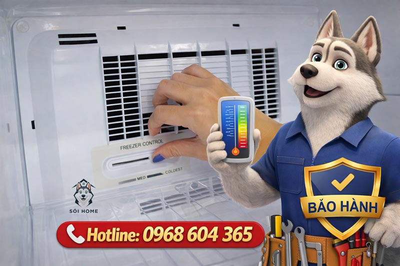 4 Bước sửa tủ lạnh không đông đá tại nhà chuẩn 5 cach sua tu lanh khong dong da 05