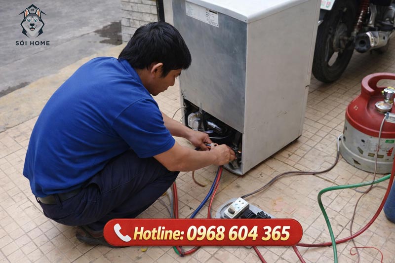 tủ lạnh ngăn mát không lạnh