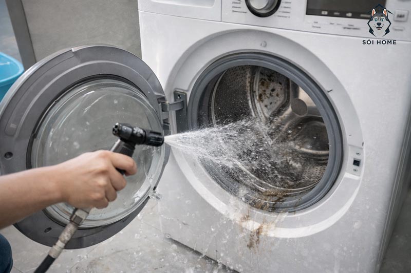 Dịch vụ vệ sinh máy giặt tại nhà 24/7 giá rẻ, nhanh chóng 3 dich vu ve sinh may giat tai nha 247 03