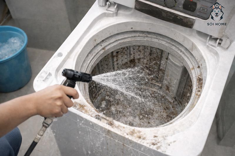 Dịch vụ vệ sinh máy giặt tại nhà 24/7 giá rẻ, nhanh chóng 4 dich vu ve sinh may giat tai nha 247 04