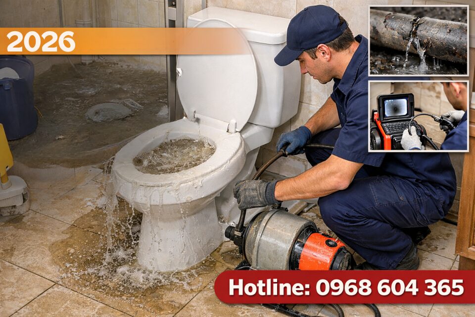 [TOP 7 Nguyên Nhân & 5 Cách Xử Lý] Bồn Cầu Thường Xuyên Bị Tắc – Giải Pháp Triệt Để 2026