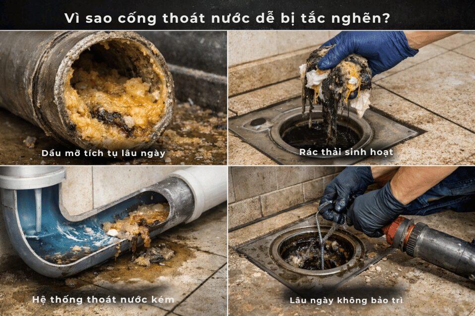 Dịch Vụ Thông Tắc Cống