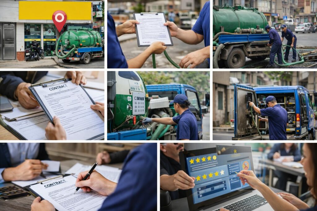 [2026] Hút Bể Phốt Gần Đây: 5 Cách Tìm Nhanh + Bảng Giá & Kinh Nghiệm Tránh “Tiền Mất Tật Mang