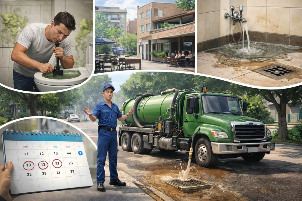 Dịch vụ hút bể phốt Hà Nội thực tế với xe chuyên dụng hiện đại và kỹ thuật viên chuyên nghiệp