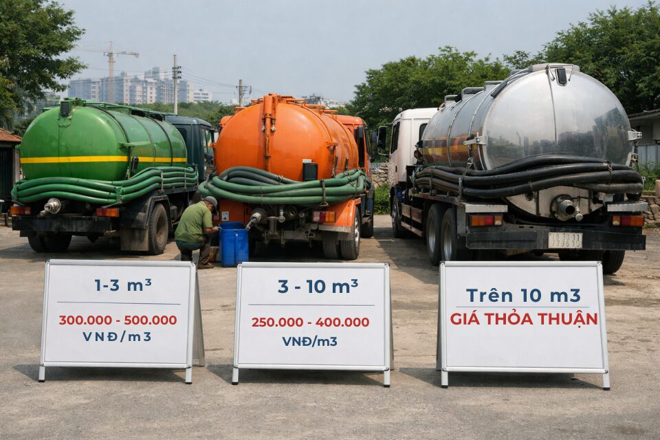 [TOP 1] Hút Bể Phốt Tại Gia Lâm Uy Tín – Nhanh Sạch 100% Chỉ Từ 15 Phút