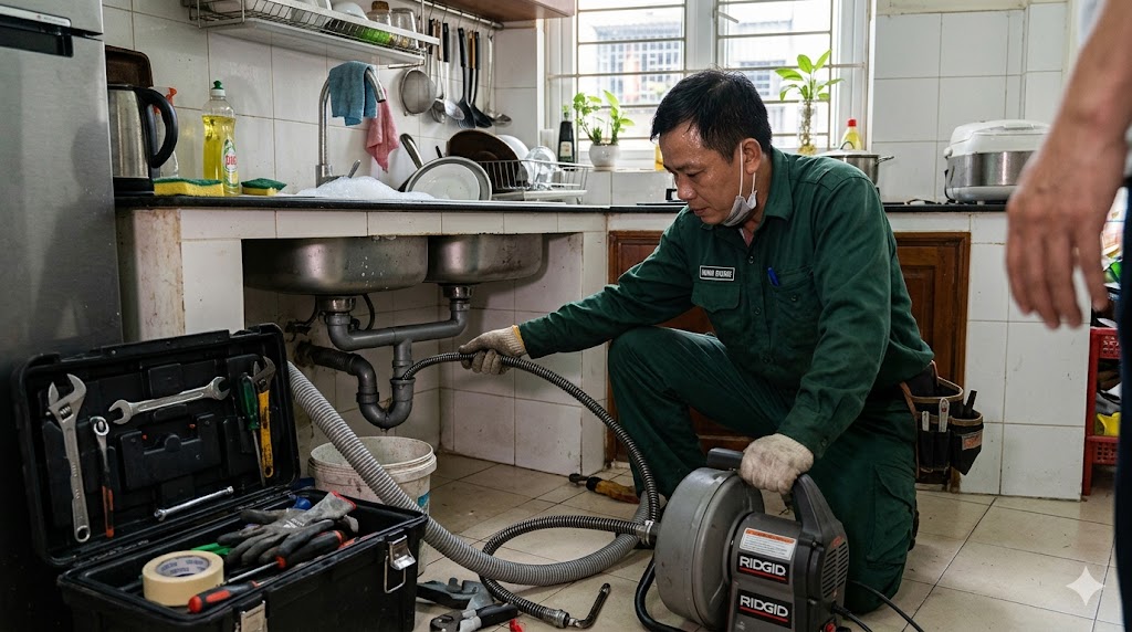Lý Do Bạn Nên Gọi Thợ Thông Tắc Cống Ngay Khi Cống Bị Nghẹt (Giải Quyết Nhanh 30 Phút)