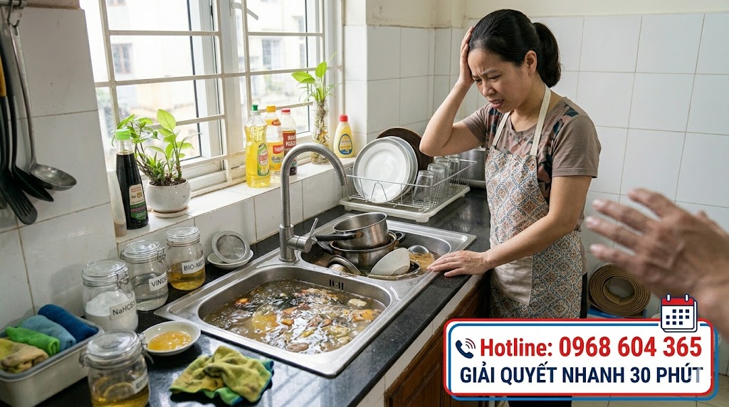 Lý Do Bạn Nên Gọi Thợ Thông Tắc Cống Ngay Khi Cống Bị Nghẹt (Giải Quyết Nhanh 30 Phút)