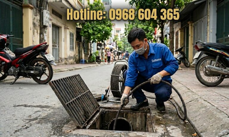 Thông Cống Tại Thanh Xuân Nhanh Chóng, Giá Rẻ, Uy Tín