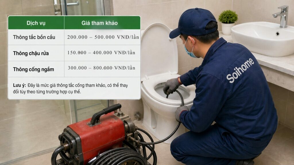 TOP 1 Dịch Vụ Thông Tắc Cống Tại Cầu Giấy Uy Tín 2026 – Nhanh 30 Phút, Giá Rẻ Bất Ngờ