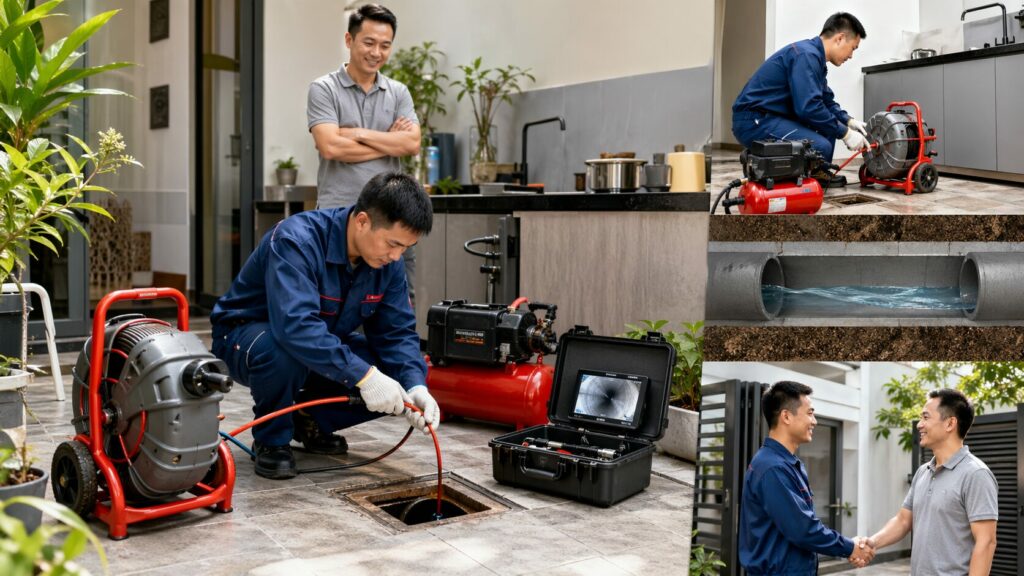 Thông Tắc Cống Tại Mai Dịch Nhanh 30 Phút – Giá Rẻ, Bảo Hành Dài Hạn