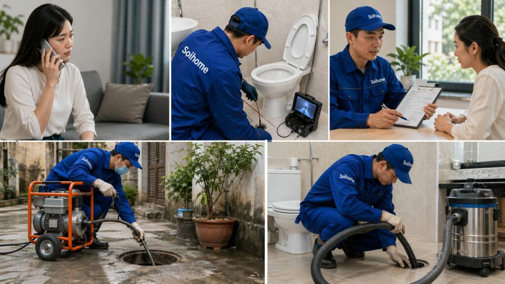 TOP 1 Dịch Vụ Thông Tắc Cống Tại Trung Kính Nhanh 30 Phút – 7 Giải Pháp Triệt Để Chỉ Từ 99K