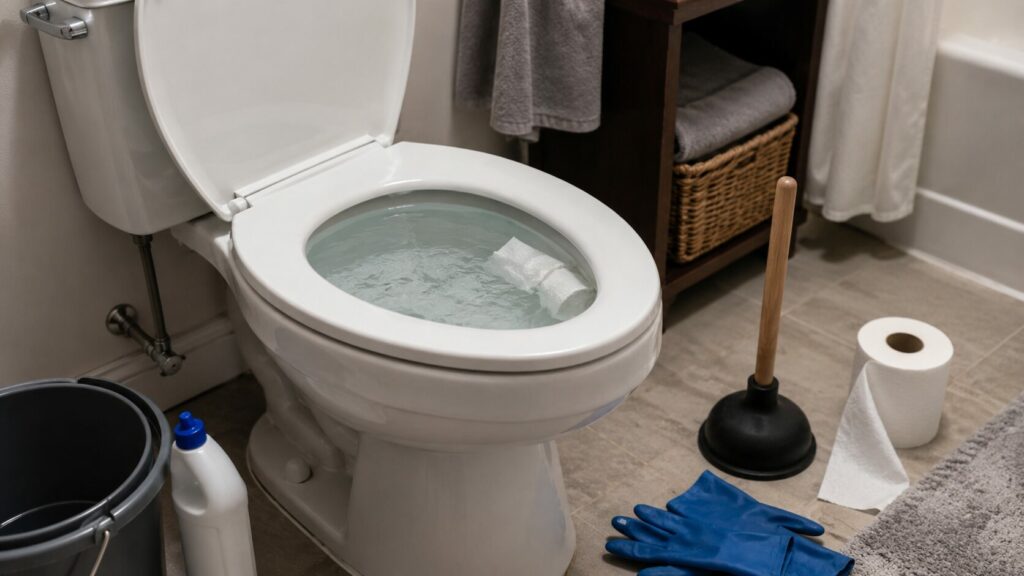 Bồn cầu bị tắc giấy vệ sinh phải làm sao? 9 cách xử lý nhanh tại nhà hiệu quả bất ngờ 