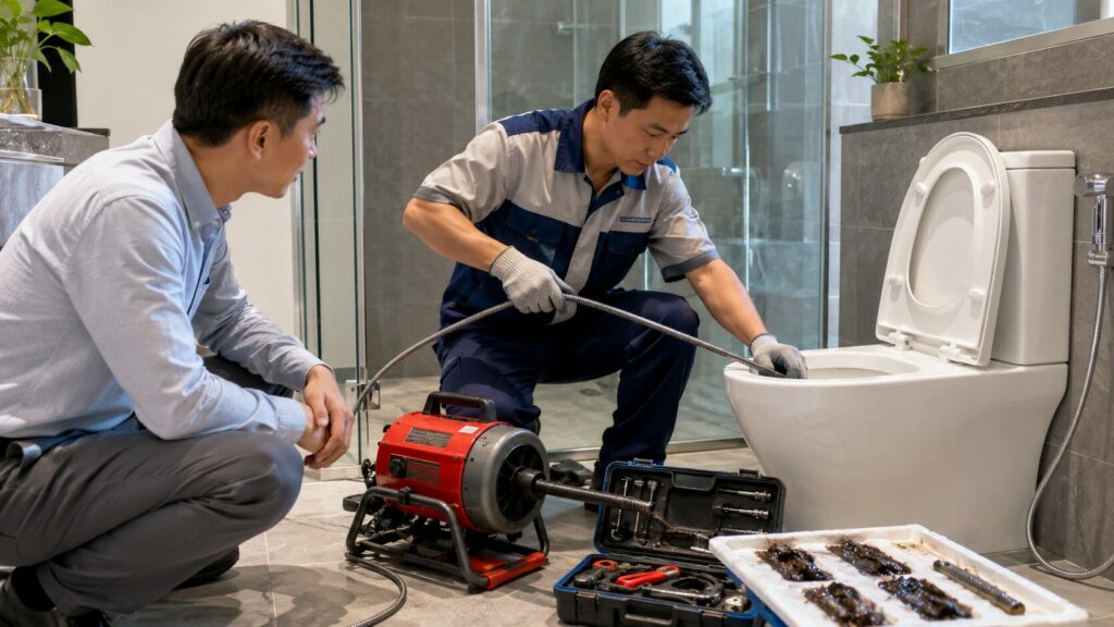 Dịch vụ thông tắc bồn cầu giá rẻ hà nội chỉ từ 99k – có mặt sau 15 phút