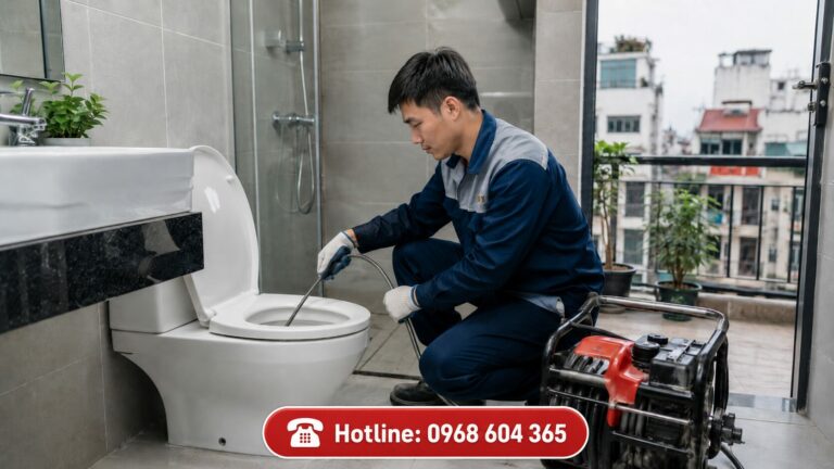 Dịch vụ thông tắc bồn cầu giá rẻ hà nội chỉ từ 99k – có mặt sau 15 phút
