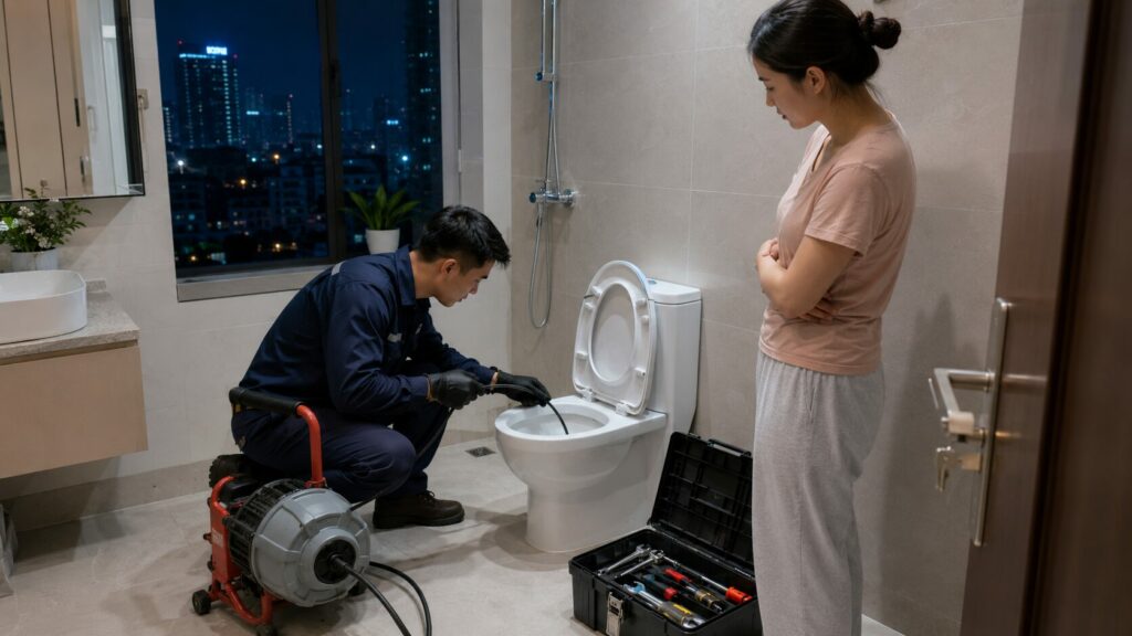 Thông tắc bồn cầu 24/24 Hà Nội – có mặt nhanh, xử lý triệt để
