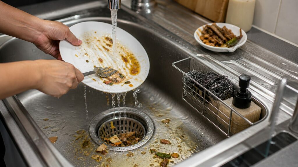7 Cách thông tắc bồn rửa bát chung cư hiệu quả 99% – xử lý nhanh tại nhà & khi nào cần gọi thợ 1 7 cách thông tắc bồn rửa bát chung cư hiệu quả 99% – xử lý nhanh tại nhà & khi nào cần gọi thợ