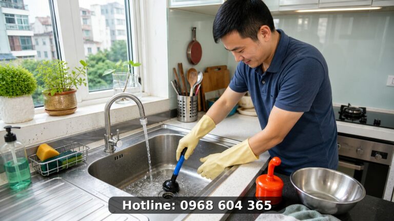 7 Cách Thông Tắc Chậu Rửa Bát Tại Nhà Hà Nội Nhanh 15 Phút – Hiệu Quả Đến 99%
