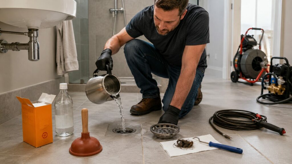 9 Dấu hiệu thông tắc cống thoát nước chậm cần xử lý ngay