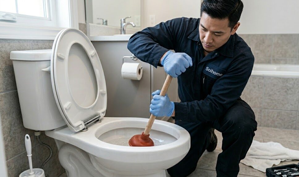 Bồn Cầu Thoát Nước Chậm Phải Làm Sao? Nguyên Nhân Và Cách Xử Lý Hiệu Quả 3 Bồn Cầu Thoát Nước Chậm Phải Làm Sao? Nguyên Nhân Và Cách Xử Lý Hiệu Quả