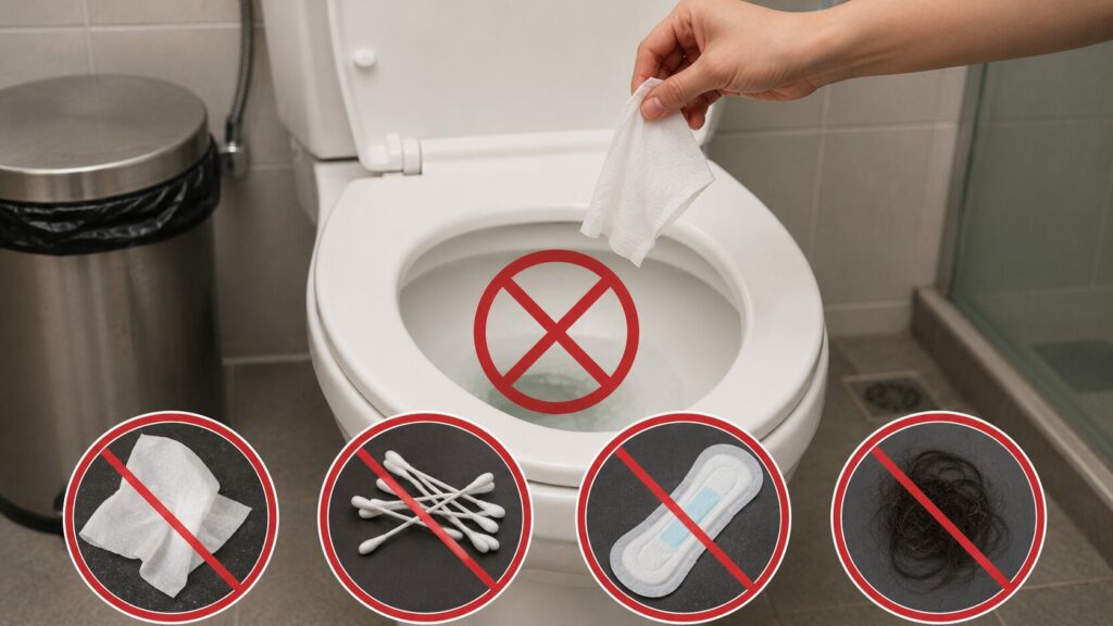 Nguyên nhân khiến bồn cầu xả chậm có tiếng ục ục và cách xử lý triệt để tại nhà 4 Nguyên nhân khiến bồn cầu xả chậm có tiếng ục ục và cách xử lý triệt để tại nhà