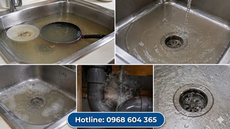 Cách thông tắc bồn rửa bát bằng baking soda đơn giản, sạch mùi và hiệu quả tại nhà