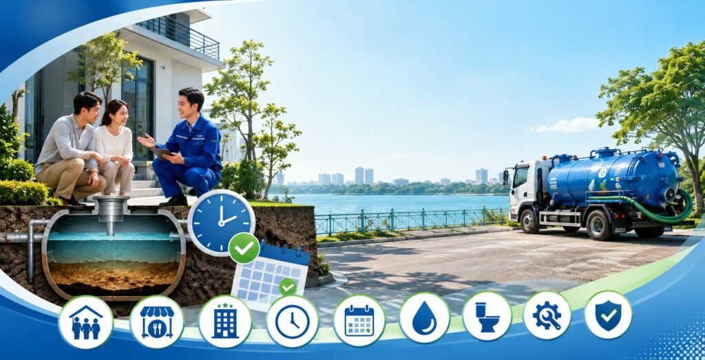 Dấu hiệu cần hút bể phốt Tây Hồ ngay và giải pháp xử lý triệt để từ SoiHome 2 Dấu hiệu cần hút bể phốt Tây Hồ ngay và giải pháp xử lý triệt để từ SoiHome