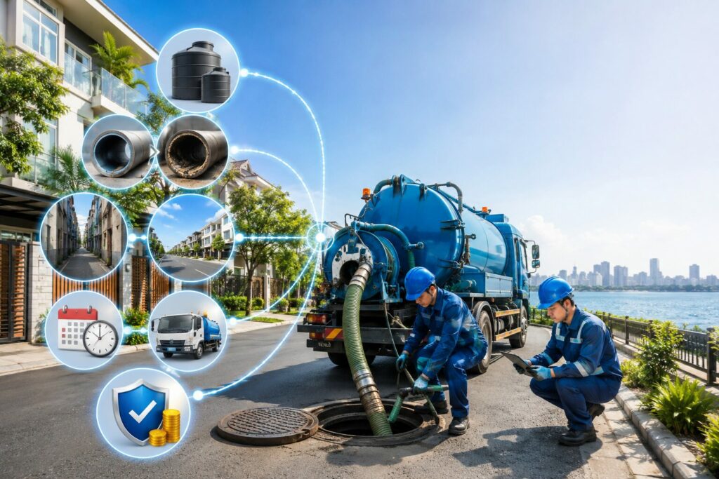 Dấu hiệu cần hút bể phốt Tây Hồ ngay và giải pháp xử lý triệt để từ SoiHome 4 Dấu hiệu cần hút bể phốt Tây Hồ ngay và giải pháp xử lý triệt để từ SoiHome