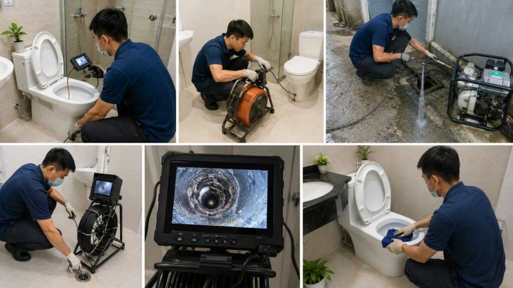 Lý do nên thuê thợ thông bồn cầu tại nhà thay vì tự xử lý khi toilet bị tắc 2 tho thong bon cau tai nha 3