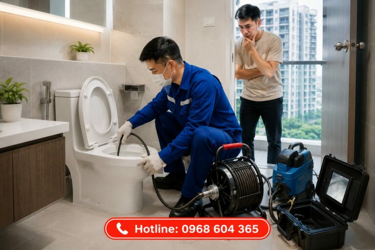 Cách Chọn Thợ Thông Tắc Bồn Cầu Tại Mỹ Đình Uy Tín – Xử Lý Nhanh Chỉ Sau 30 Phút Có Mặt
