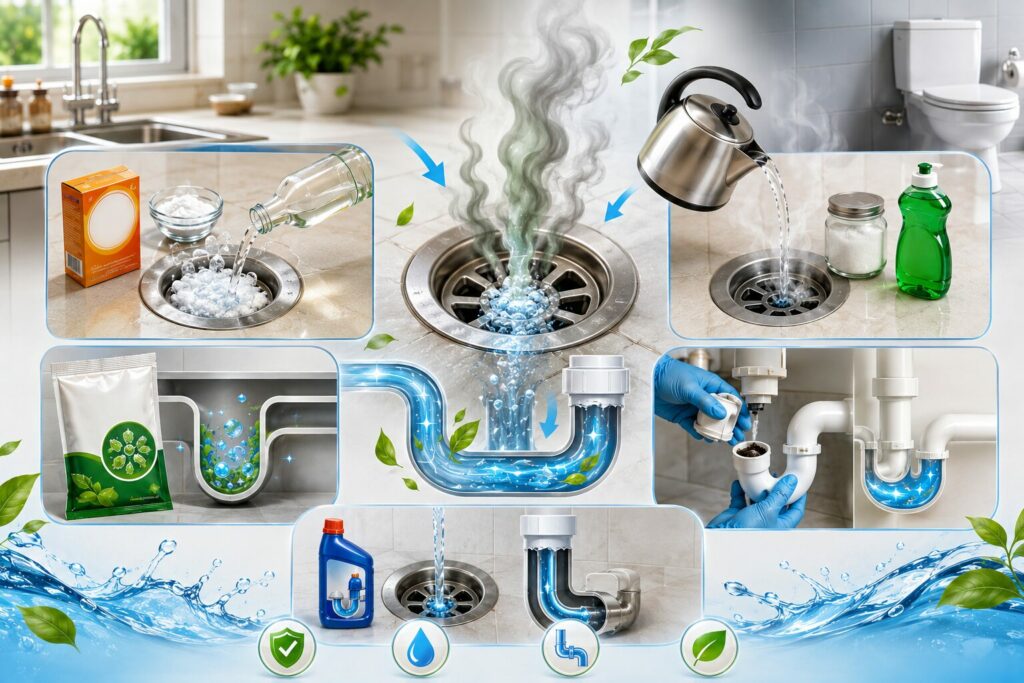 Cách thông cống mùi hôi lâu ngày hiệu quả tận gốc – xử lý dứt điểm mùi khó chịu trong nhà vệ sinh 2 Cách thông cống mùi hôi lâu ngày hiệu quả tận gốc – xử lý dứt điểm mùi khó chịu trong nhà vệ sinh