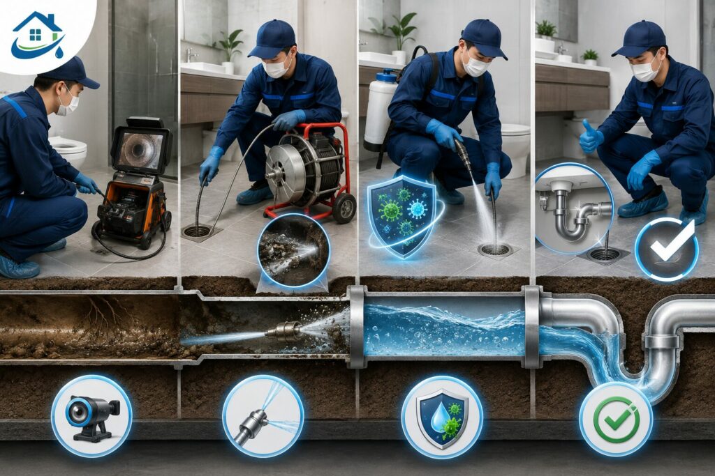 Cách thông cống mùi hôi lâu ngày hiệu quả tận gốc – xử lý dứt điểm mùi khó chịu trong nhà vệ sinh 4 Cách thông cống mùi hôi lâu ngày hiệu quả tận gốc – xử lý dứt điểm mùi khó chịu trong nhà vệ sinh