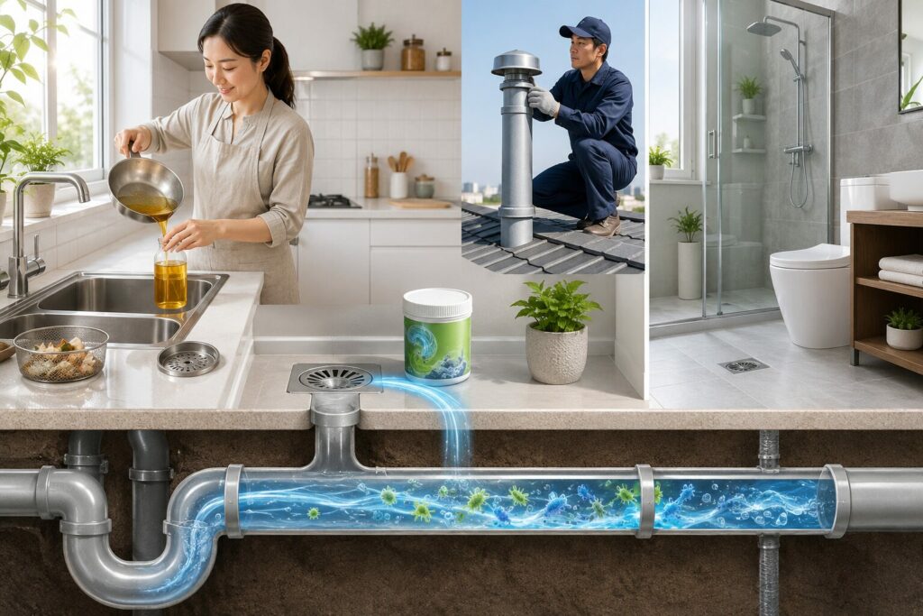 Cách thông cống mùi hôi lâu ngày hiệu quả tận gốc – xử lý dứt điểm mùi khó chịu trong nhà vệ sinh 5 Cách thông cống mùi hôi lâu ngày hiệu quả tận gốc – xử lý dứt điểm mùi khó chịu trong nhà vệ sinh