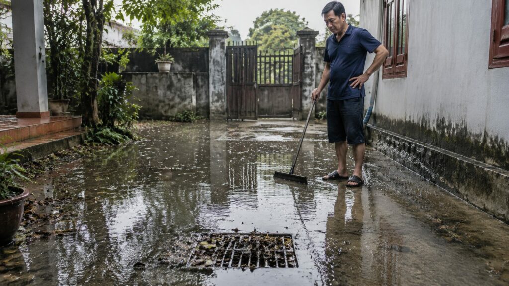 Cách thông cống thoát nước sân nhà hiệu quả: xử lý nhanh tình trạng nước đọng, thoát chậm 1 Cách thông cống thoát nước sân nhà hiệu quả: xử lý nhanh tình trạng nước đọng, thoát chậm