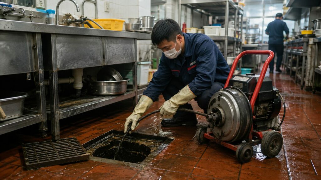 Giải Pháp Thông Tắc Cống Cho Quán Ăn Nhà Hàng Hà Nội Hiệu Quả, Xử Lý Nhanh Chỉ Trong 30 Phút