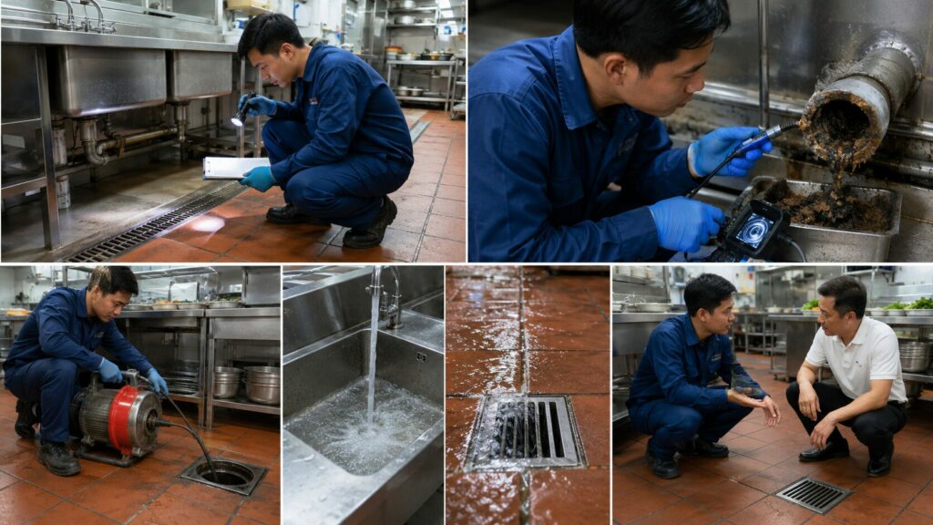 Giải Pháp Thông Tắc Cống Cho Quán Ăn Nhà Hàng Hà Nội Hiệu Quả, Xử Lý Nhanh Chỉ Trong 30 Phút