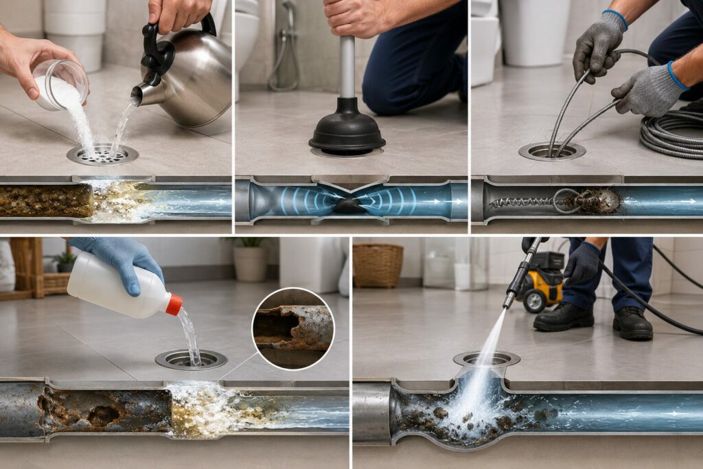 Cách Thông Tắc Cống Ngầm Hiệu Quả Tại Nhà & Giải Pháp Không Cần Đục Phá Triệt Để 2 Cách Thông Tắc Cống Ngầm Hiệu Quả Tại Nhà & Giải Pháp Không Cần Đục Phá Triệt Để
