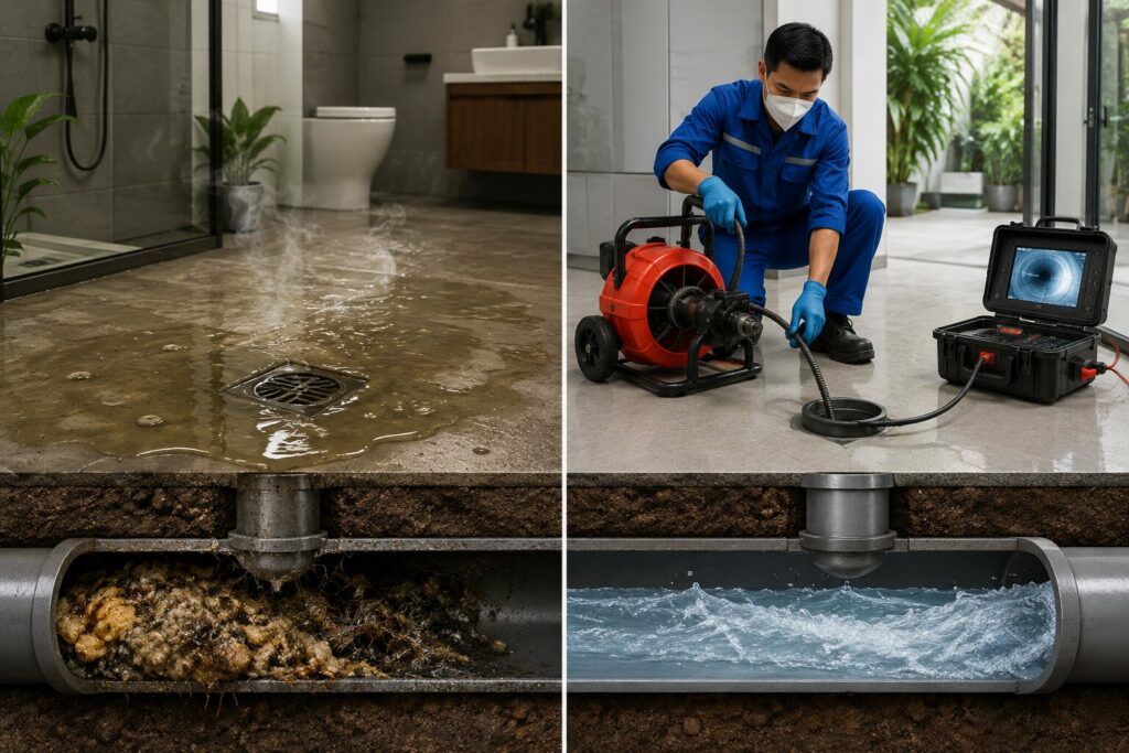 Cách Thông Tắc Cống Ngầm Hiệu Quả Tại Nhà & Giải Pháp Không Cần Đục Phá Triệt Để 1 Cách Thông Tắc Cống Ngầm Hiệu Quả Tại Nhà & Giải Pháp Không Cần Đục Phá Triệt Để