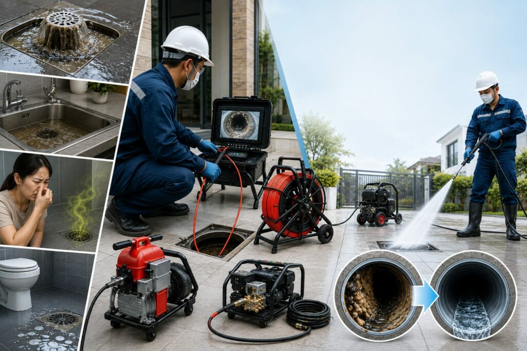 Cách Thông Tắc Cống Ngầm Hiệu Quả Tại Nhà & Giải Pháp Không Cần Đục Phá Triệt Để 3 Cách Thông Tắc Cống Ngầm Hiệu Quả Tại Nhà & Giải Pháp Không Cần Đục Phá Triệt Để